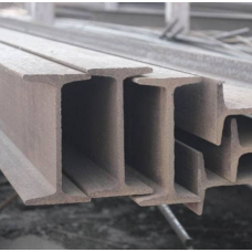 Балка стальная двутавровая г/к нормальная неравнополочная фото