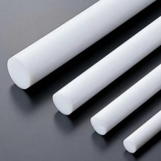 Фторопластовый стержень белый фото