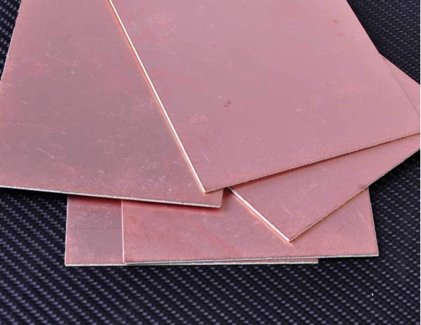 Гетинакс фольгированный двухсторонний ГФ-2-50Г 1x900x800 мм ГОСТ 10316-78 фото