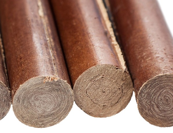 Стержень из гетинакса электротехнический V 8х1000 мм ТУ 16-5755565.0118.01-89 фото