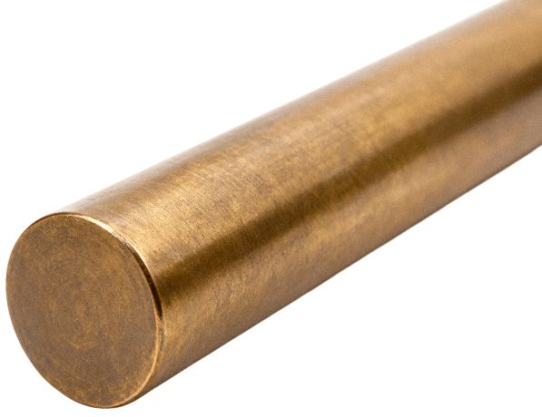 Круг бронзовый прессованный БрА9Ж4Н4Мц1 12 мм ГОСТ 493-79 фото