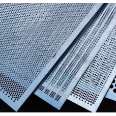 Лист перфорированный нержавеющий Qd фото