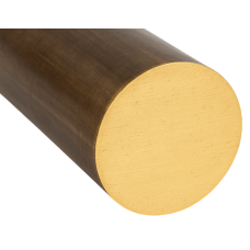 Поковка бронзовая круглая кованая фото