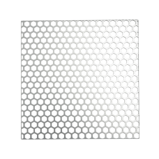 Сетка нержавеющая перфорированная фото