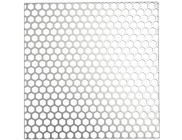 Сетка нержавеющая перфорированная 08Х18Н10 45х45х2,5 мм фото