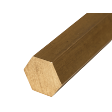 Шестигранник бронзовый х/д фото