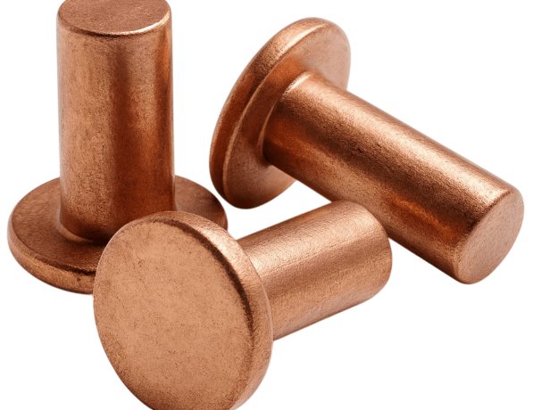 Заклепка медная потайная пустотелая МТ 1,6х8 мм ГОСТ 10300-80 фото